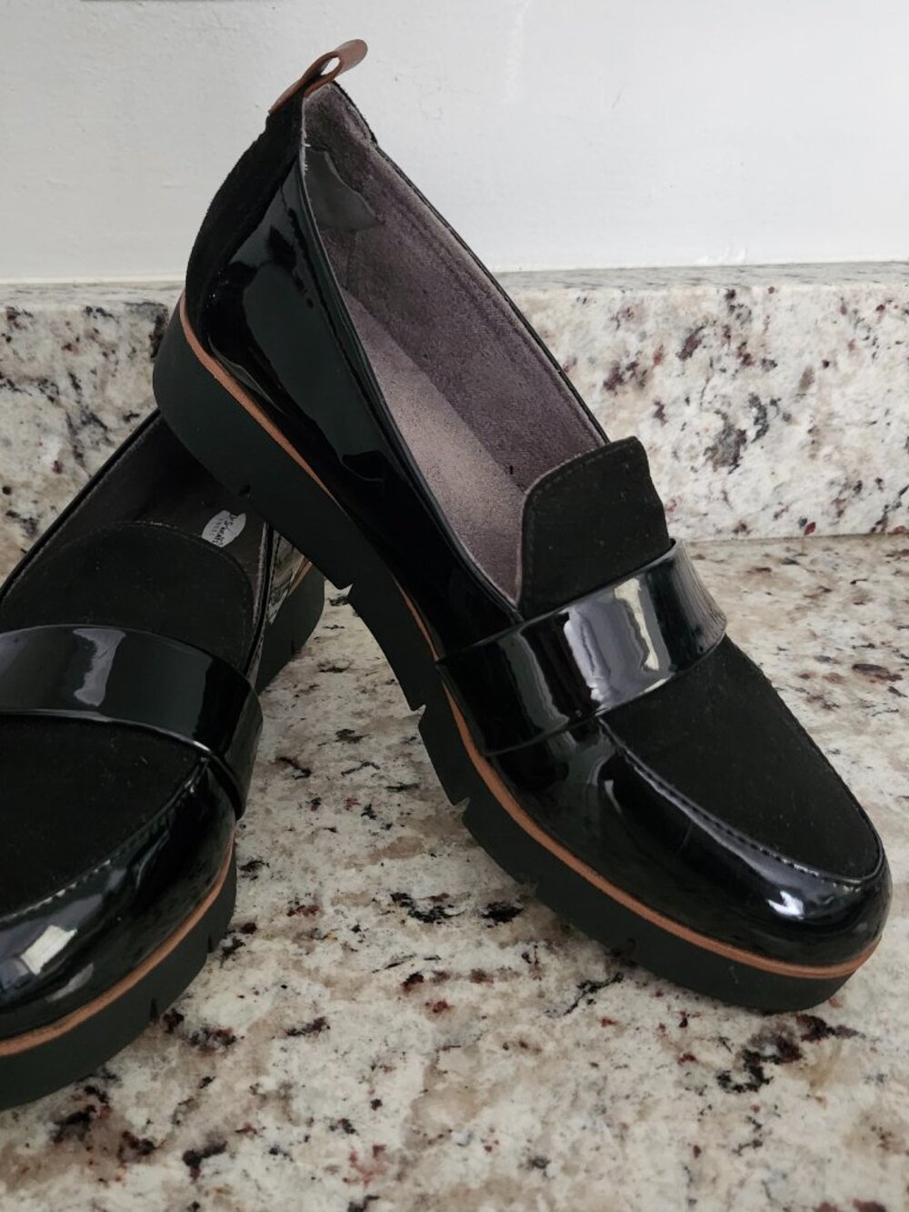 Dr. Scholl's Women's Webster Slip In Loafers Black  US Size 7 NWOB